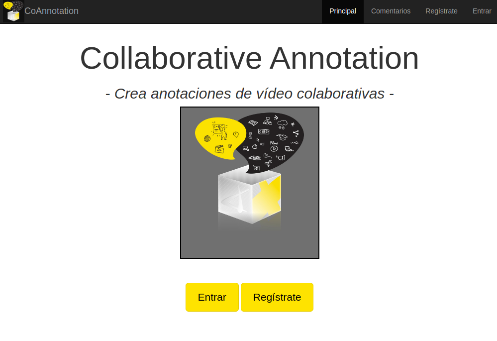 CoAnnotation Platform Screenshot